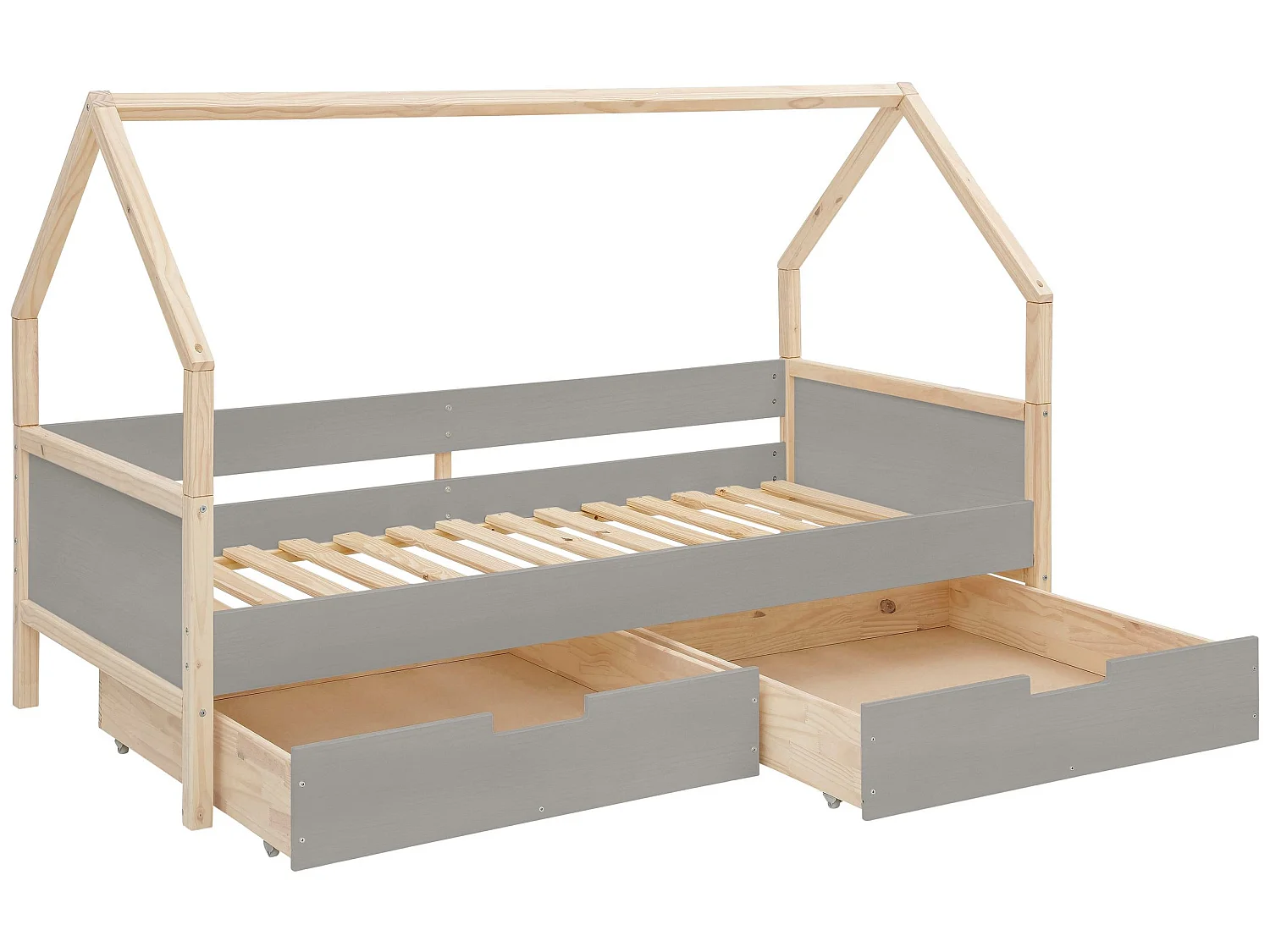 Square Line|DaybedCan Gris Nature