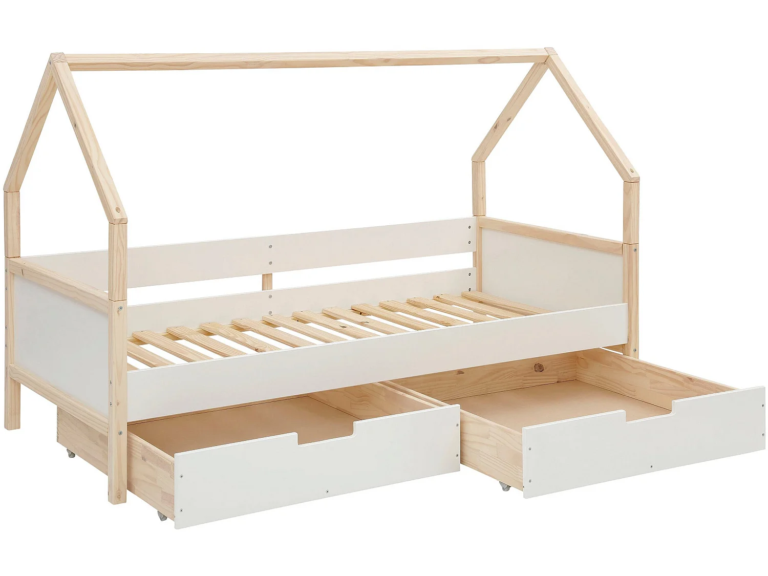 Square Line|DaybedCan Blanc Nature