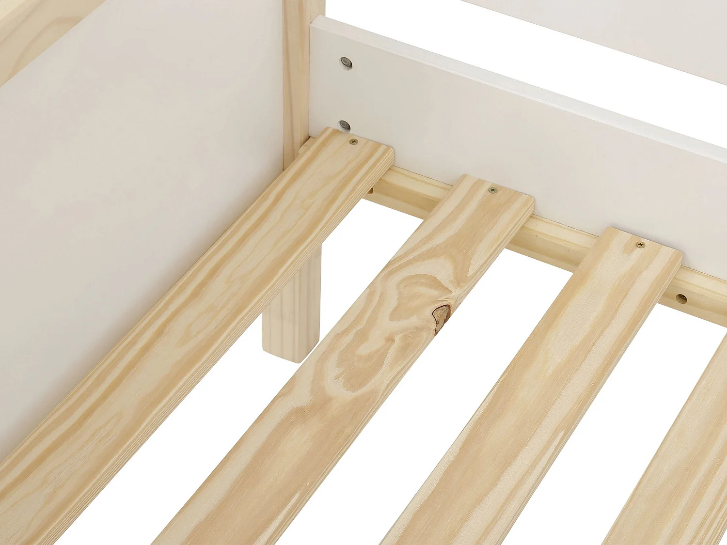 Square Line|DaybedCan Blanc Nature