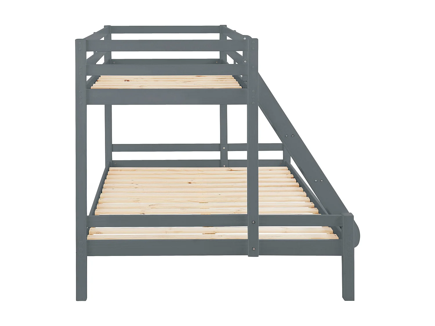 Alpi2 stapelbedBed 140 Grijs