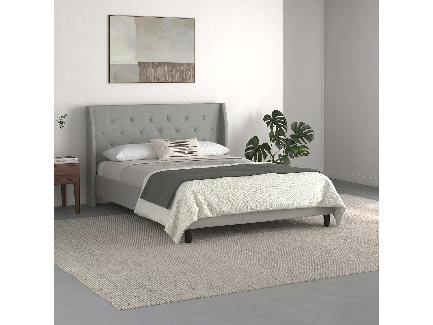 Majestad 140x200 Gris Claro