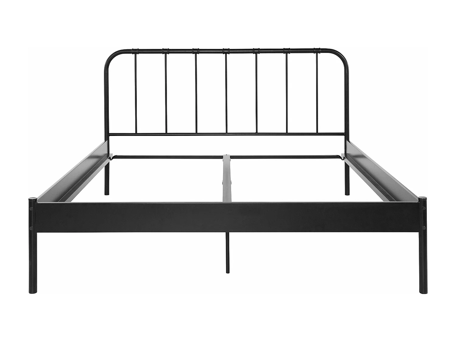 Aaron bed 180 Black Metal