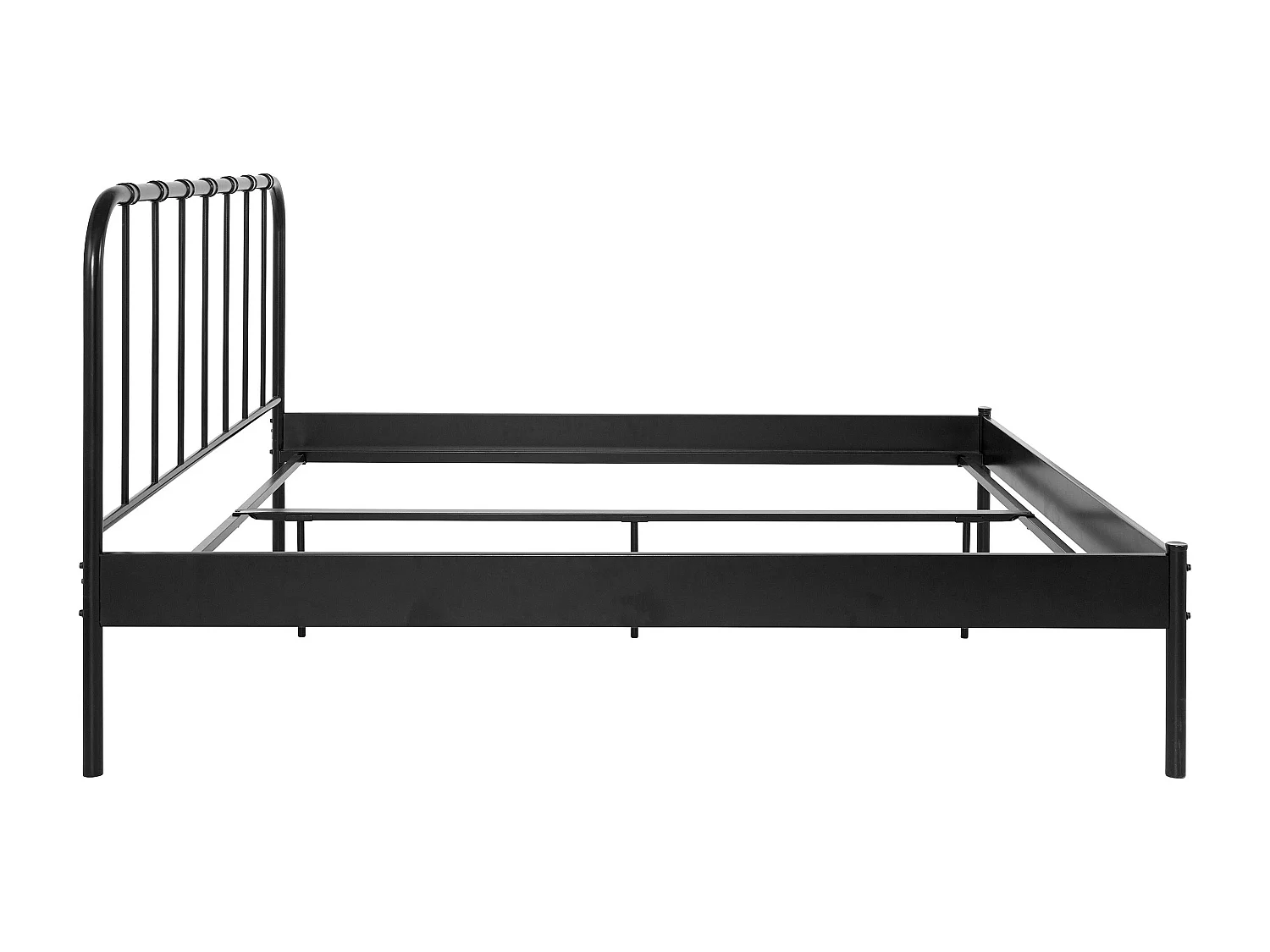 Aaron bed 180 Black Metal