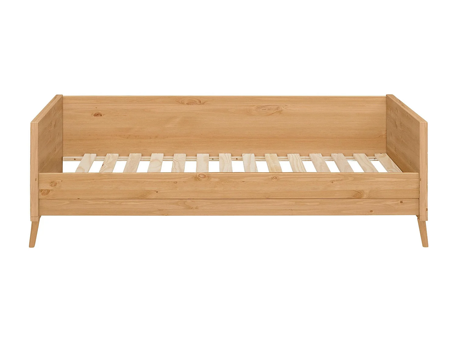 Ellen | Lit banquette en bois de pin massif 90 × 200 cm