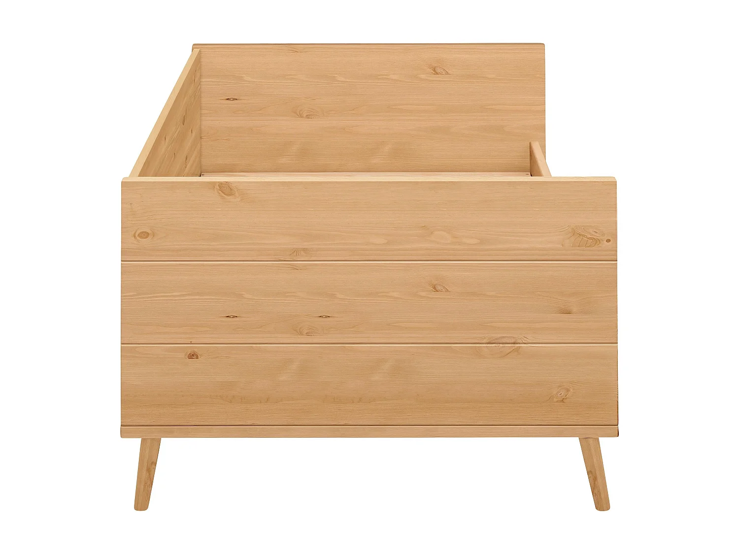 Ellen | Lit banquette en bois de pin massif 90 × 200 cm