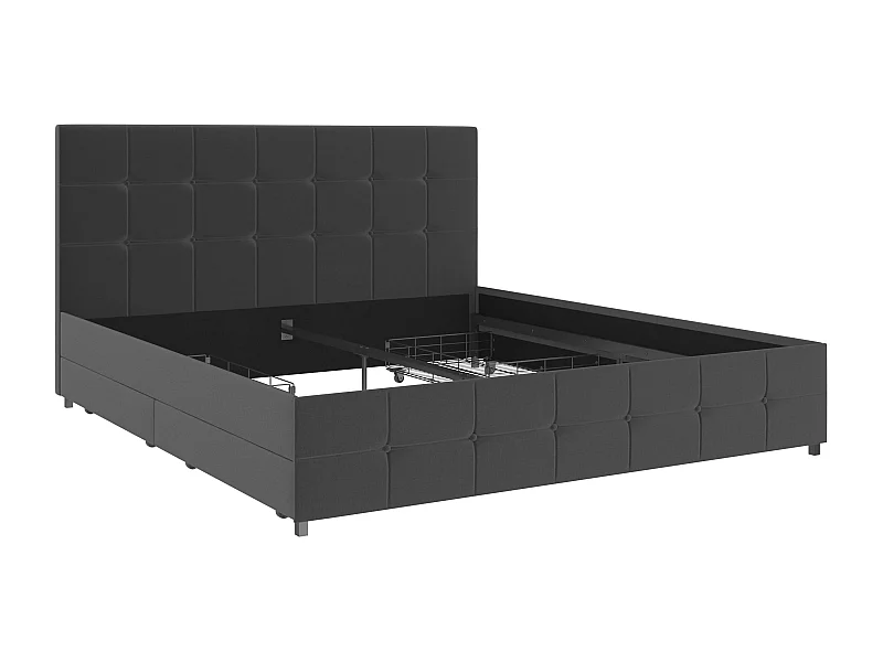 Rozet 180x200 4 lades Antraciet