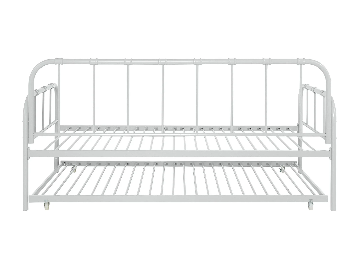 Divano letto Aaron in metallo bianco