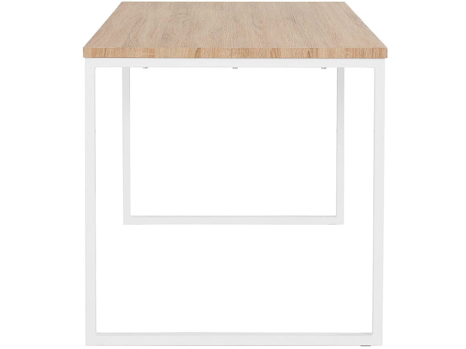 Mali | Mesa de Jantar 120 cm 6 lugares em Carvalho Branco