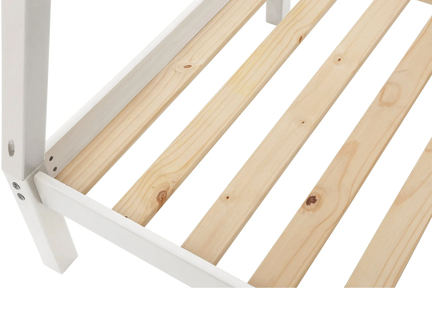 Alpi|Lit tipi gigogne en pin blanc 90x200