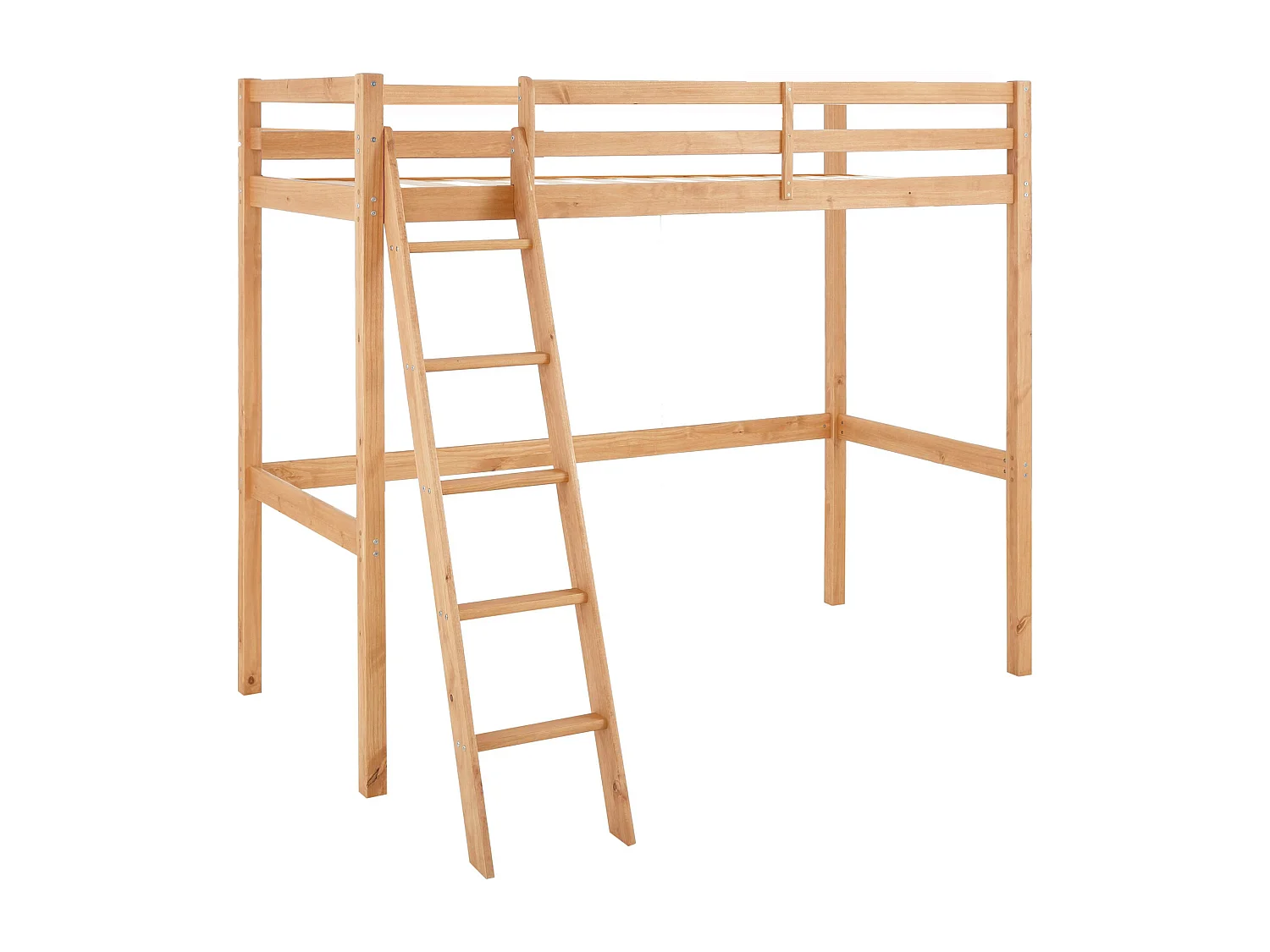 Alpi2 | Cama de casal 90x200 cm em madeira