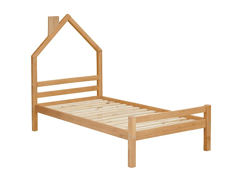 Alpi|Lit cabane en bois 90x200