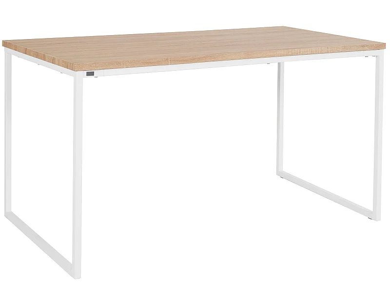 Mali|Table à manger en effet chêne blanc 6 personnes L160