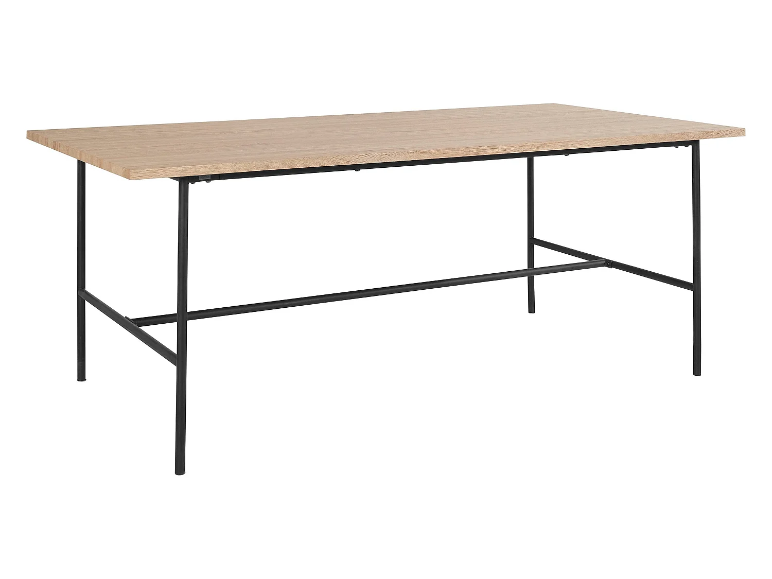 Acer|Table à manger 200 cm Chêne Noir