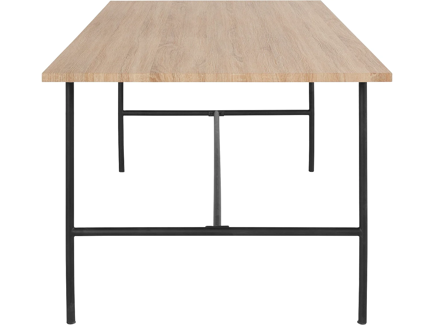 Acer|Table à manger 200 cm Chêne Noir