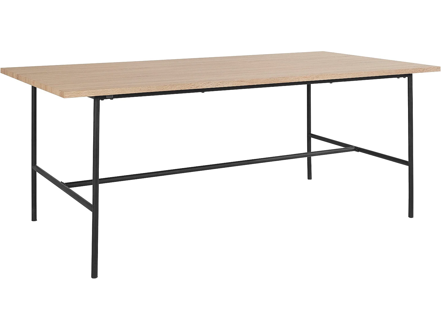 Acer|Table à manger 200 cm Chêne Noir