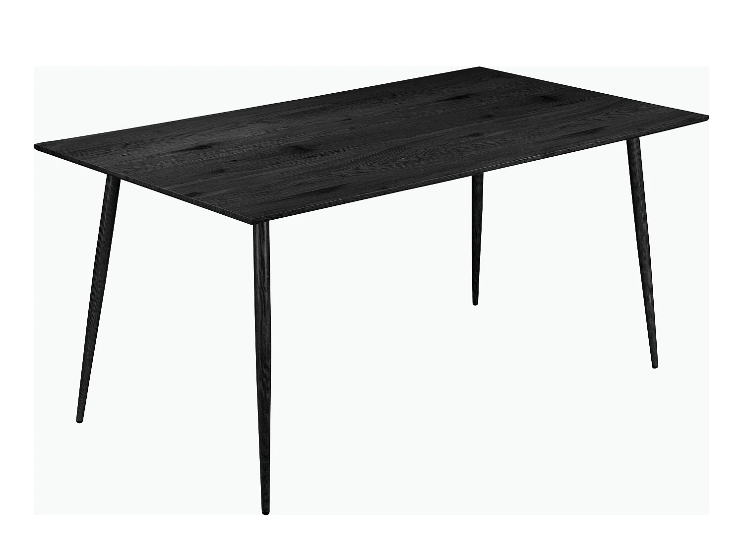 Monza | Table de salle à manger 120 cm en Noir