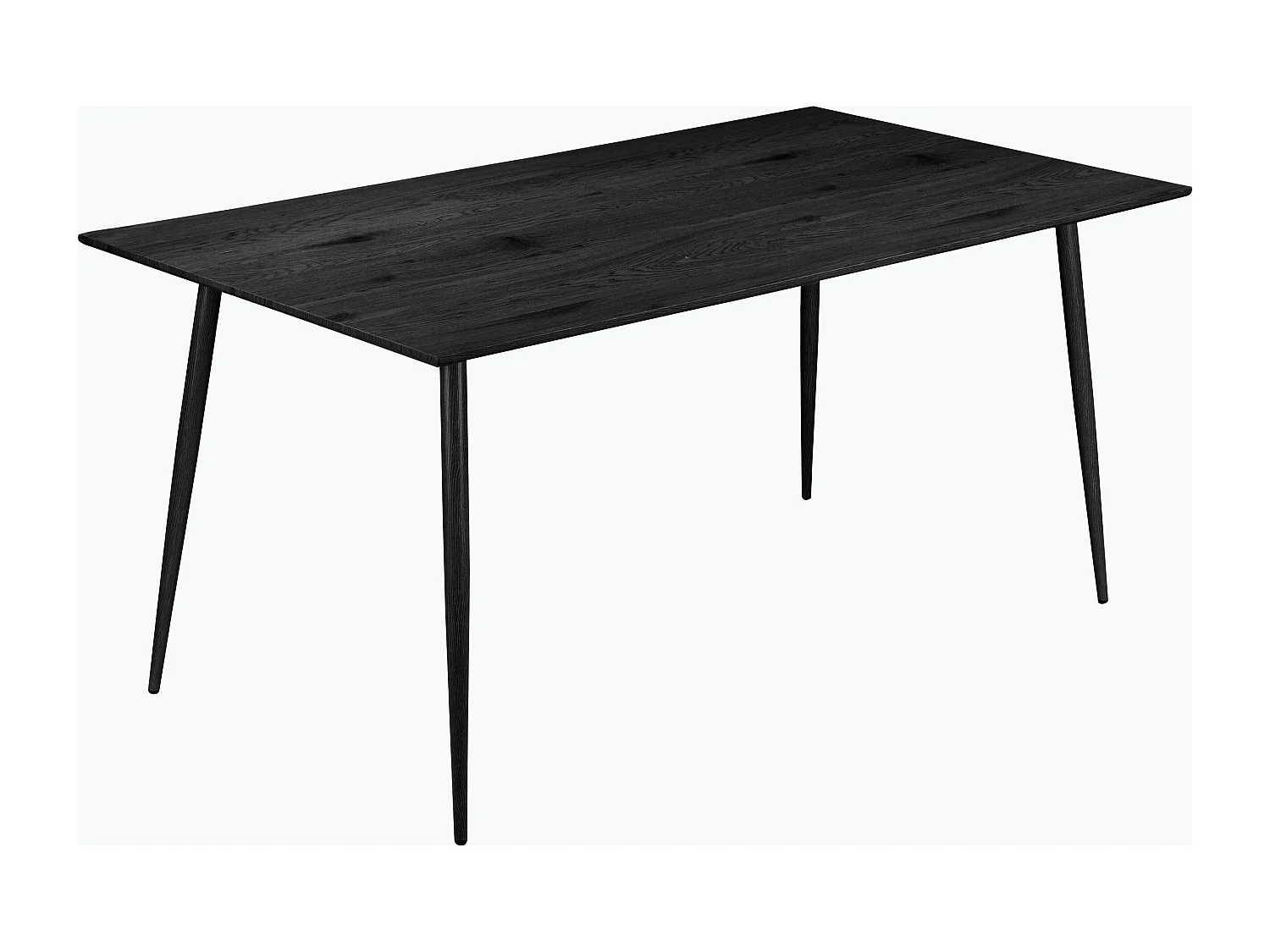 Tisch 120 cm Schwarz Schwarz