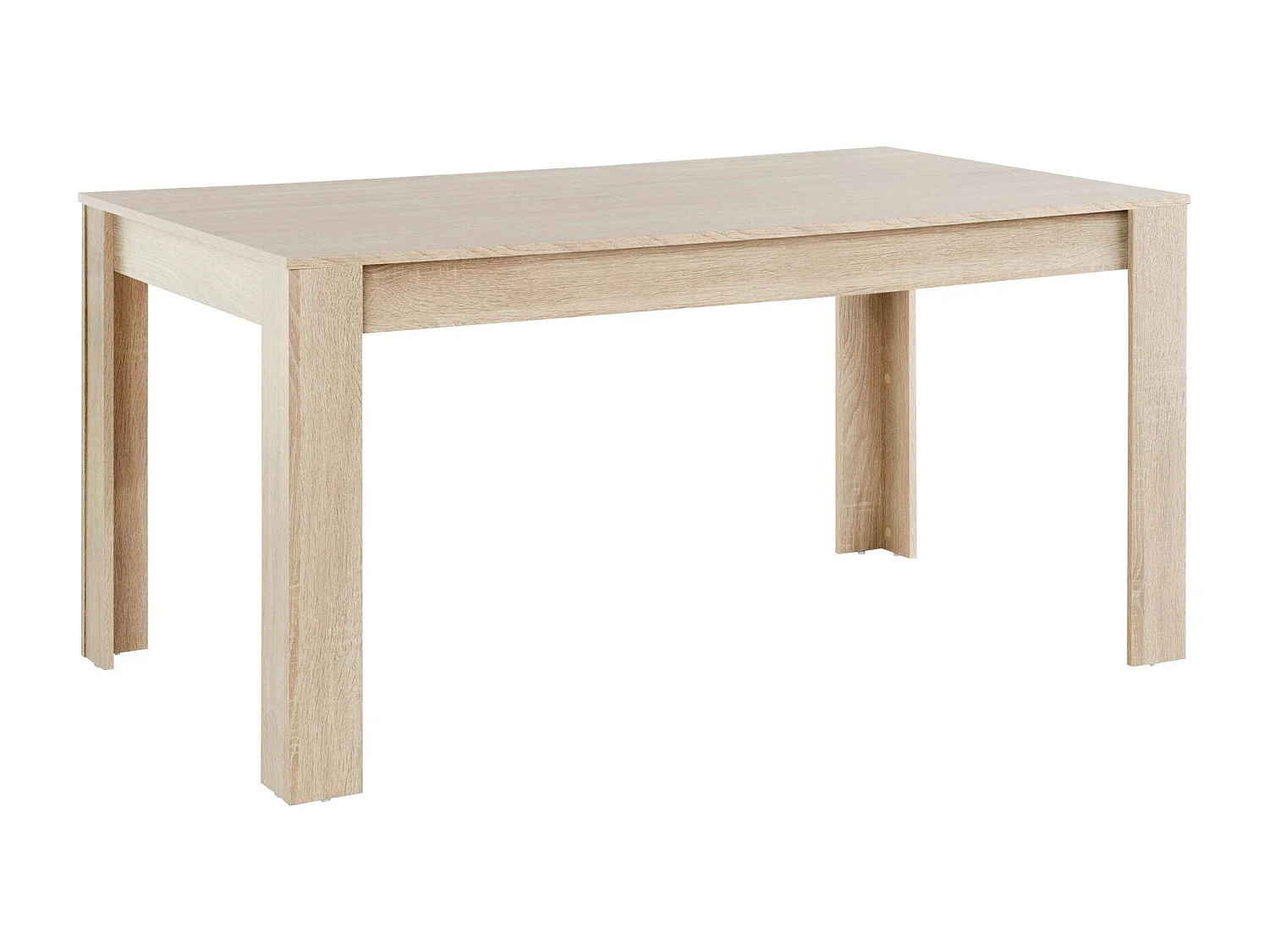 Lynn|Table à manger en mélaminé 8 personnes L160