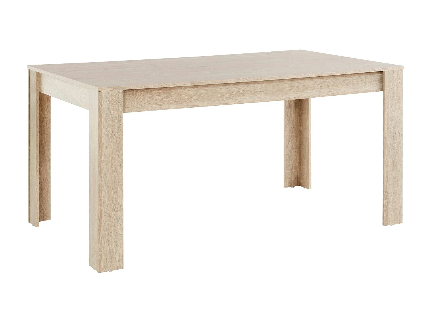 Lynn|Table à manger en mélaminé 8 personnes L160