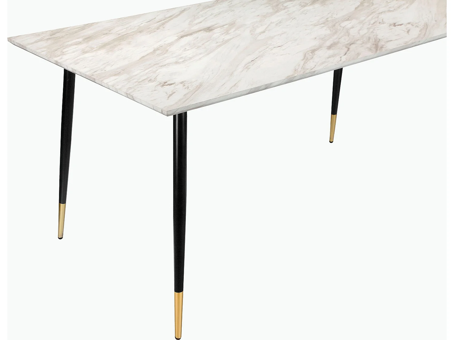 Tavolo Monza 120 Marmo Nero Oro
