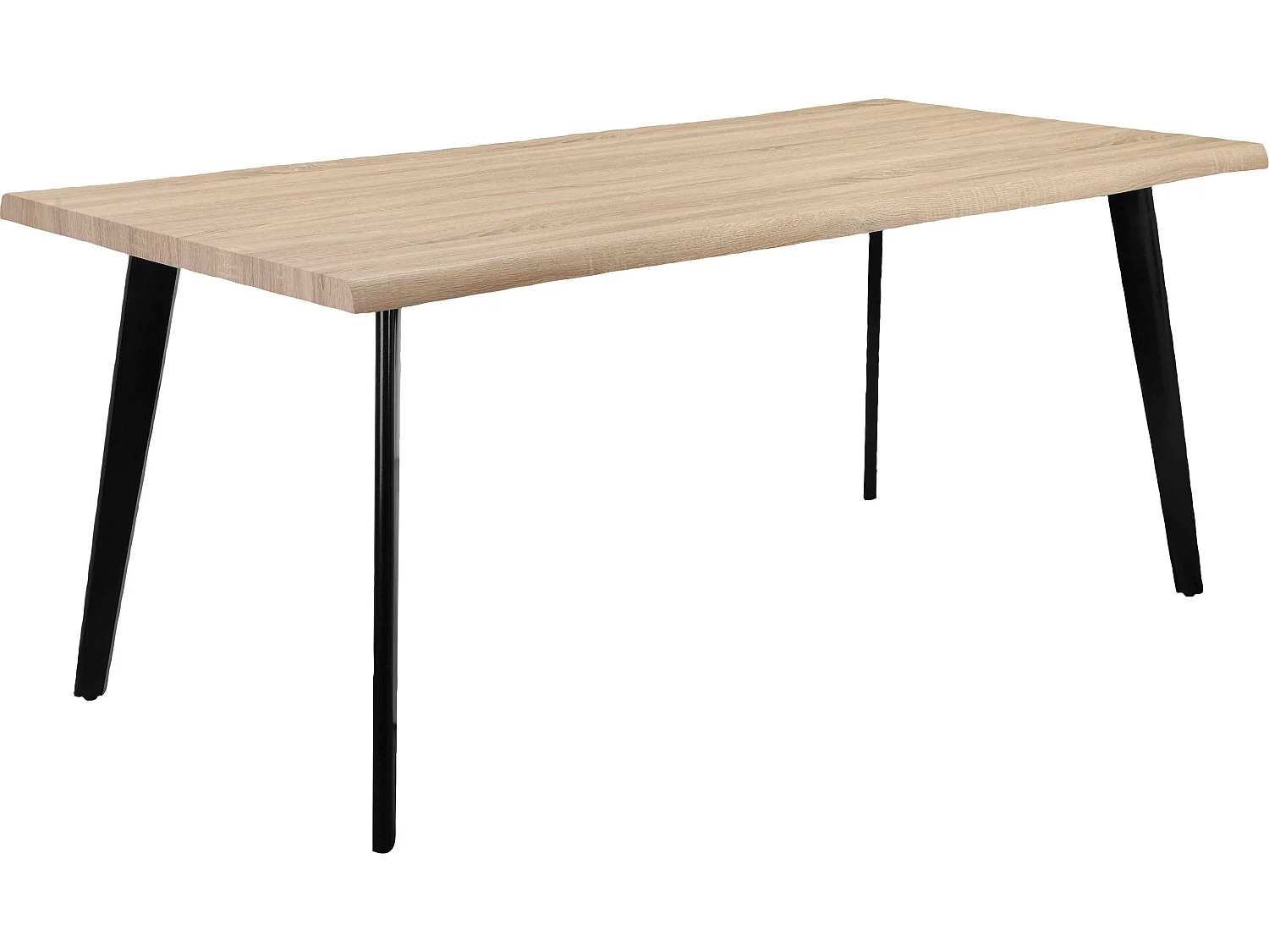 Mesa de Comedor 180 cm Roble Negro