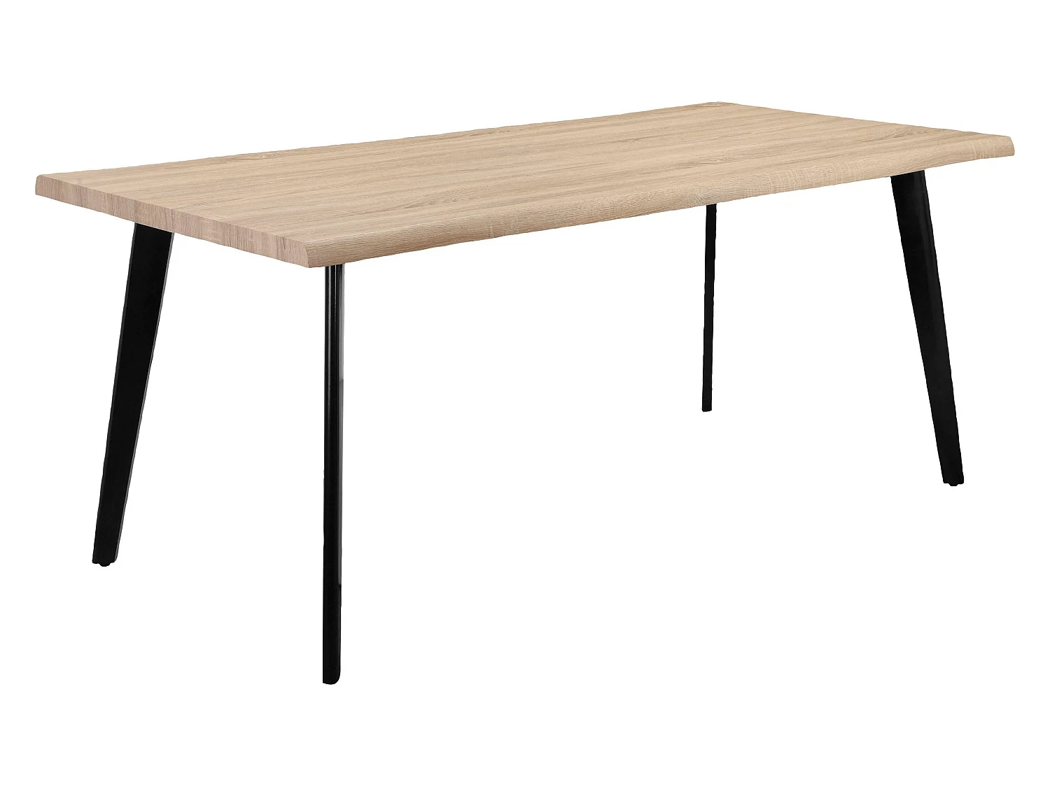 Axel | Table de salle à manger 180 cm avec 8 places en Chêne Noir