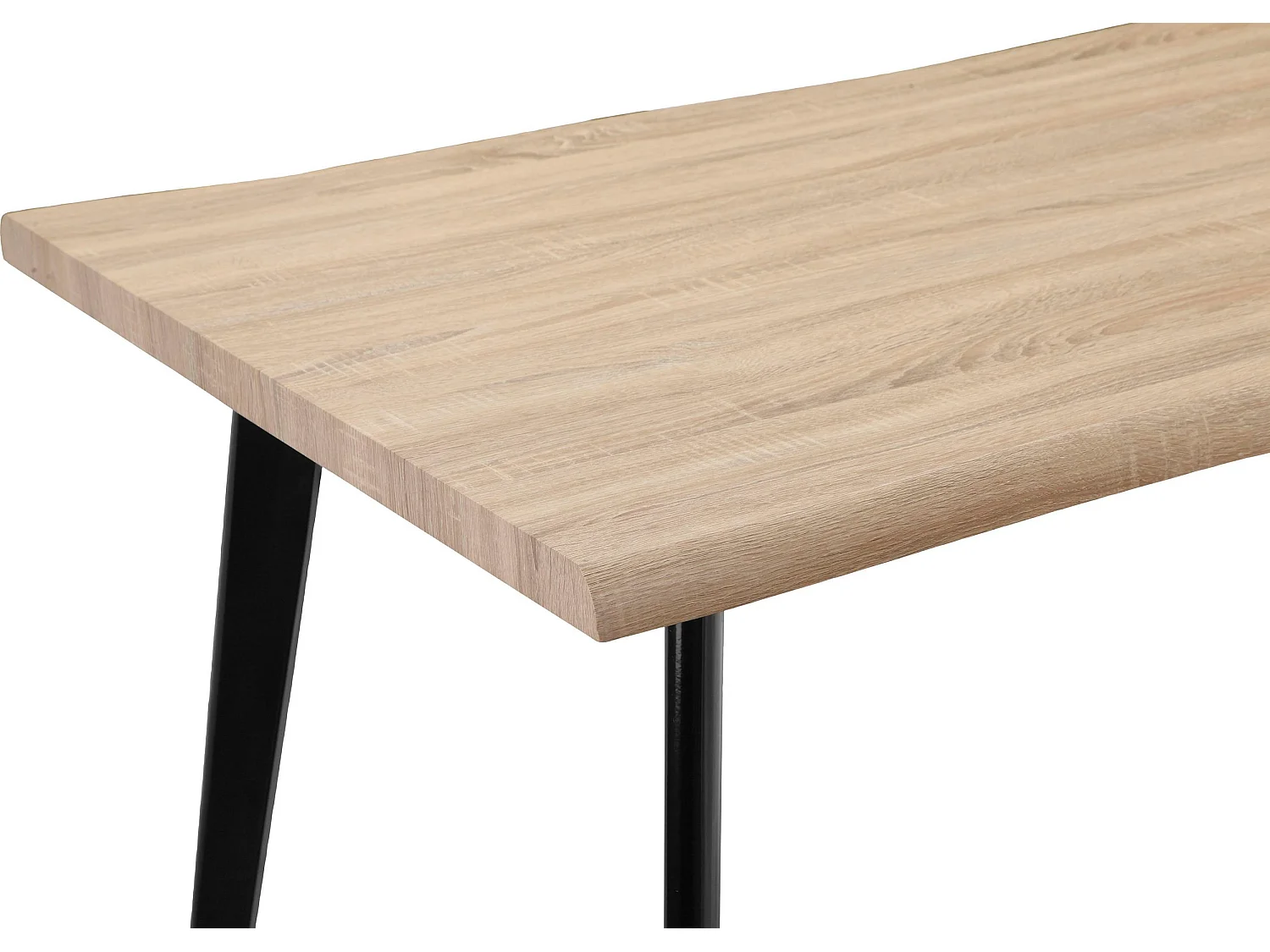 Axel | Table de salle à manger 180 cm avec 8 places en Chêne Noir
