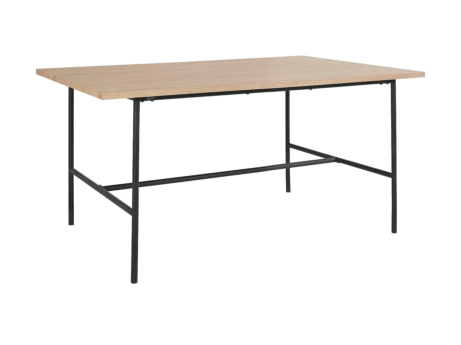 Acer Eettafel 160 Eiken Zwart
