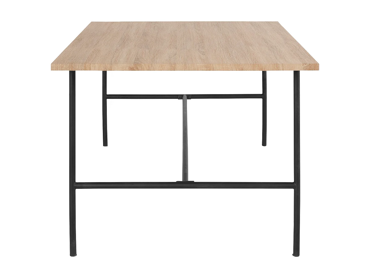 Acer Esstisch 160 Eiche Schwarz