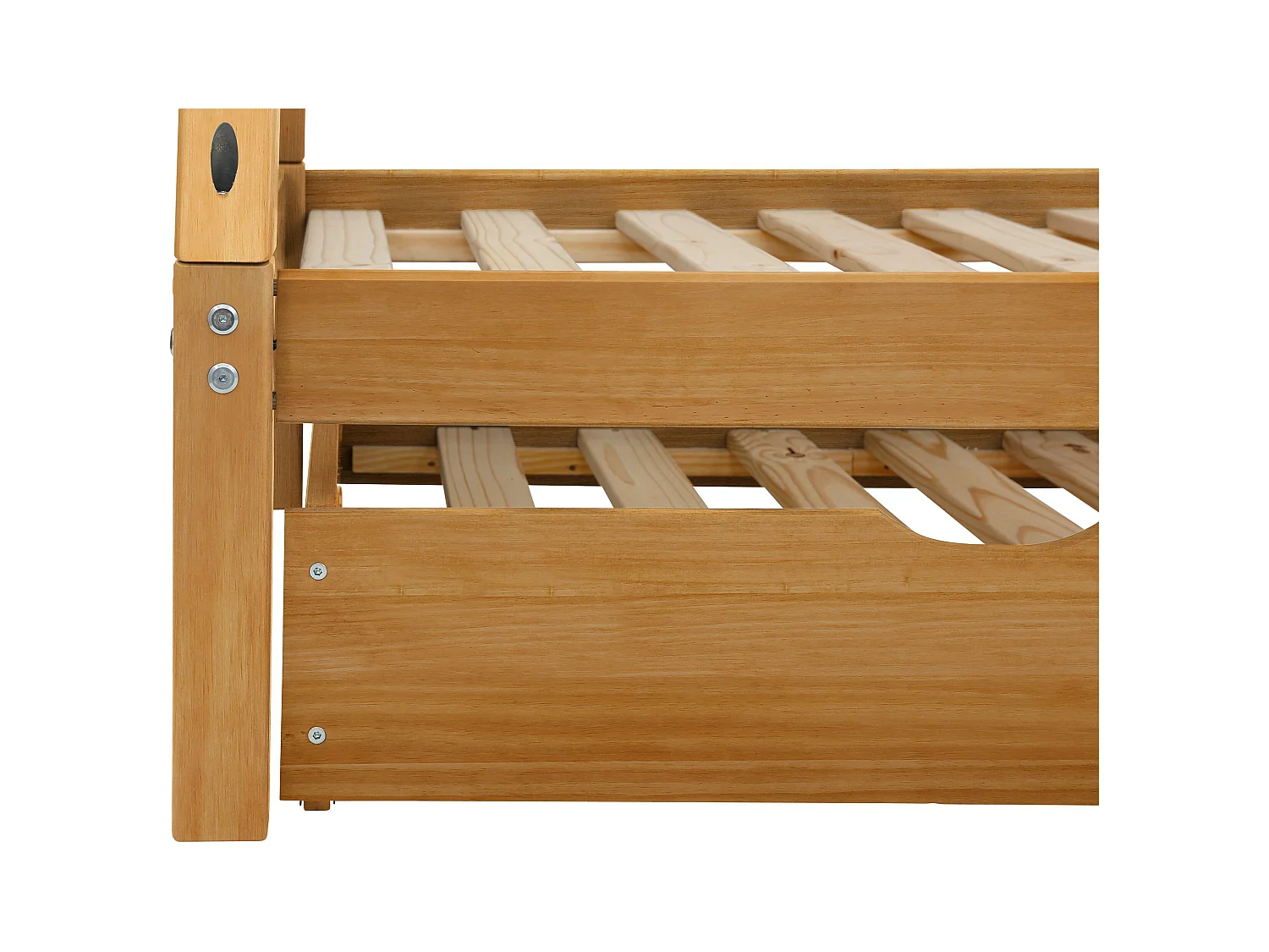 Alpi|Lit tipi gigogne en pin 90x200