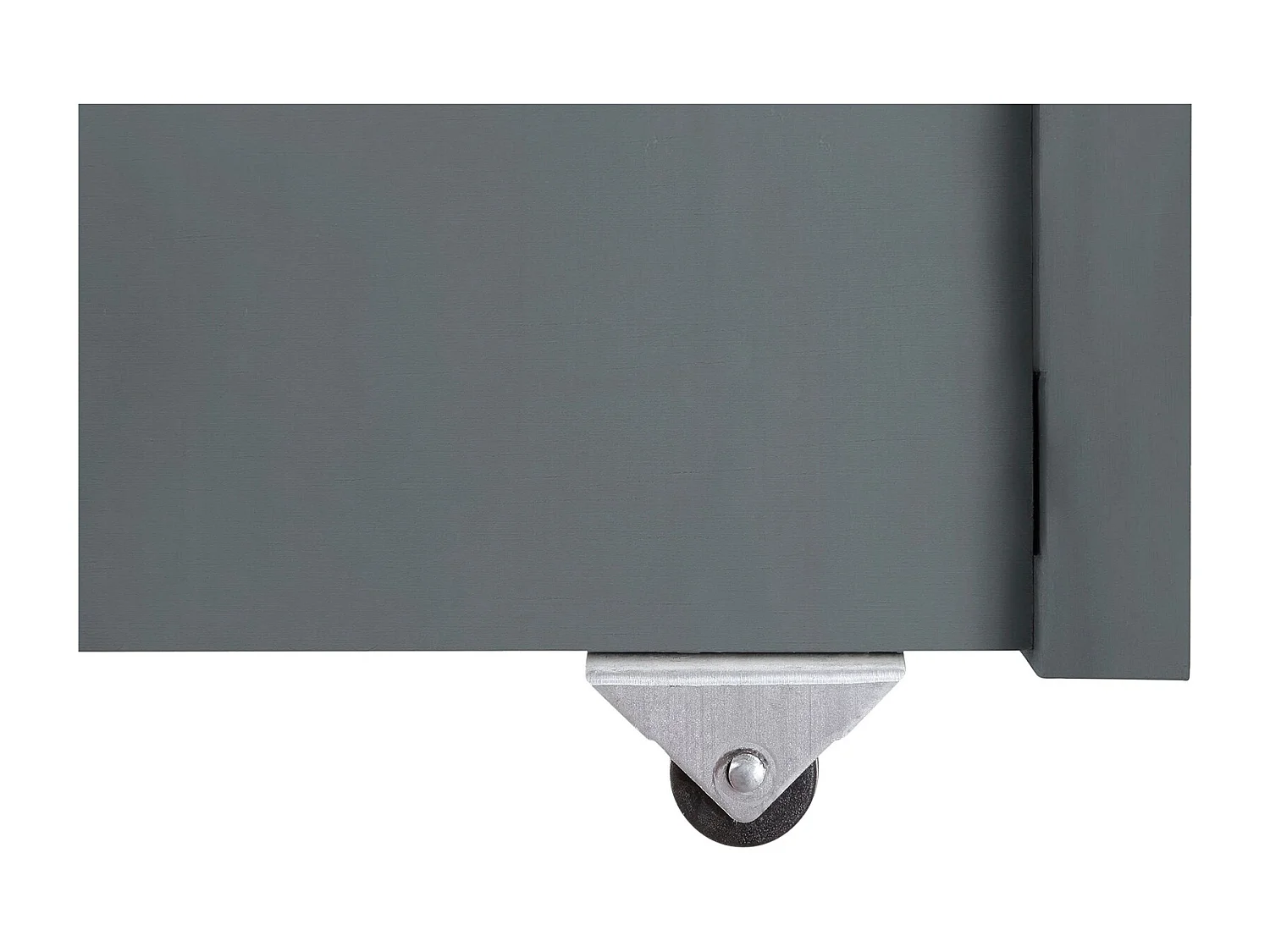 Alpi|Lit de jour avec baldaquin en bois gris 90x200