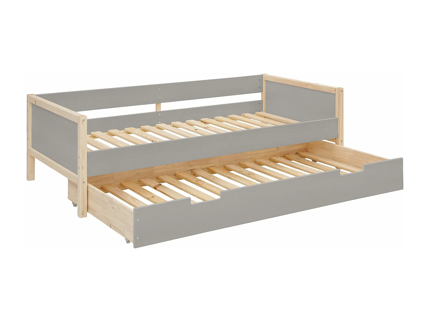 Square Line|Lit de jour Grey Nature