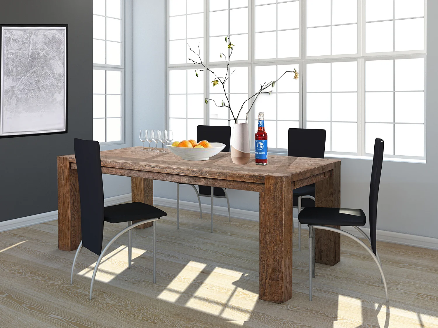 Tavolo Marianne 220 Rovere Affumicato