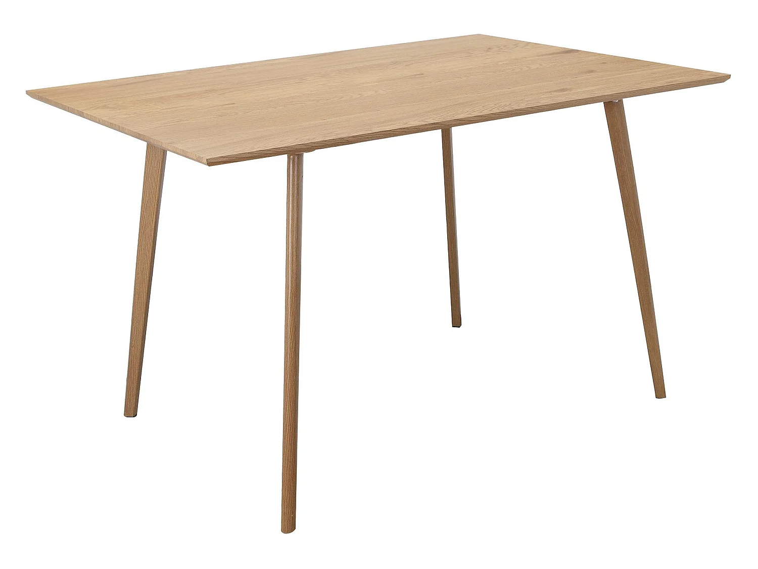 Tavolo da pranzo 120 cm 8 posti in Rovere Naturale