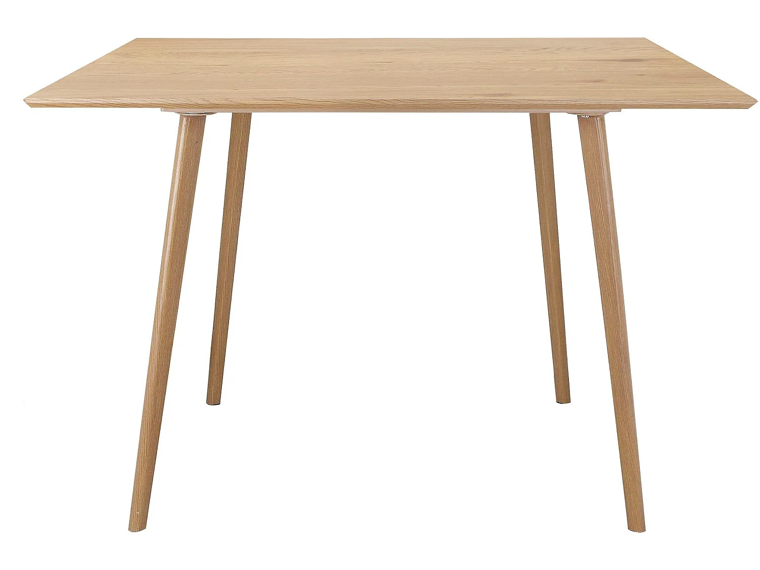 Esstisch 120 cm 8 Plätze in Eiche Natur