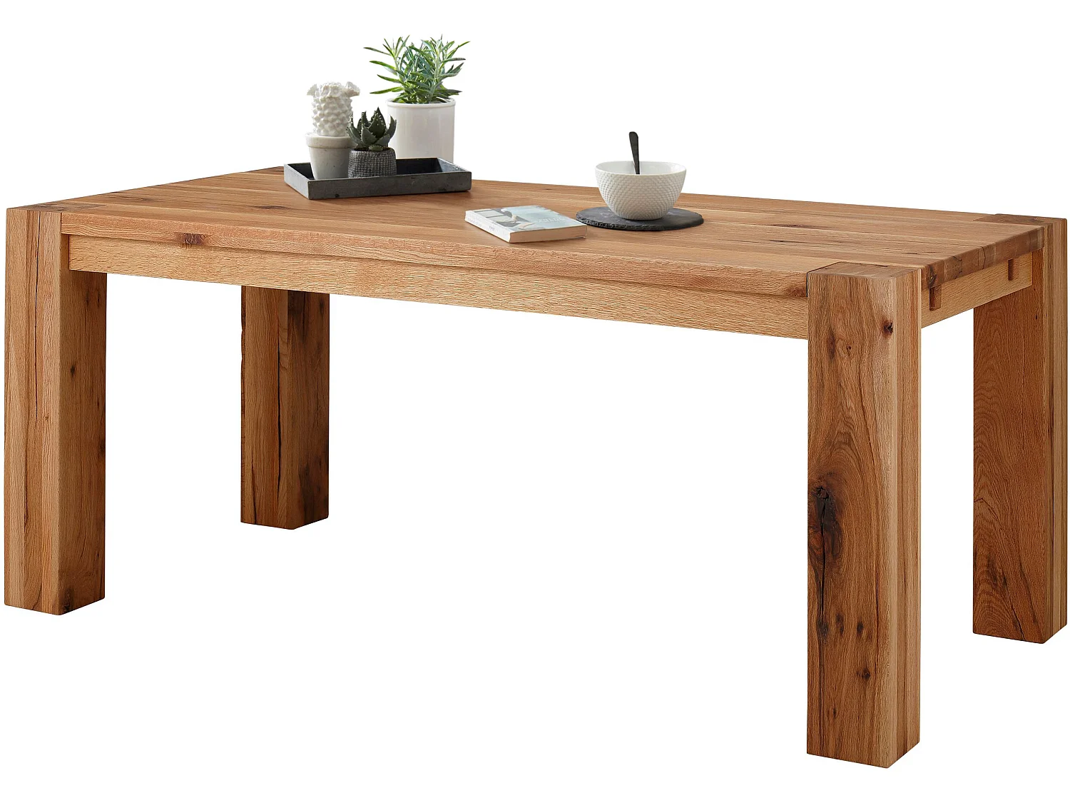 Helene | Mesa de Jantar 240 cm em Carvalho Cinzento Lavado