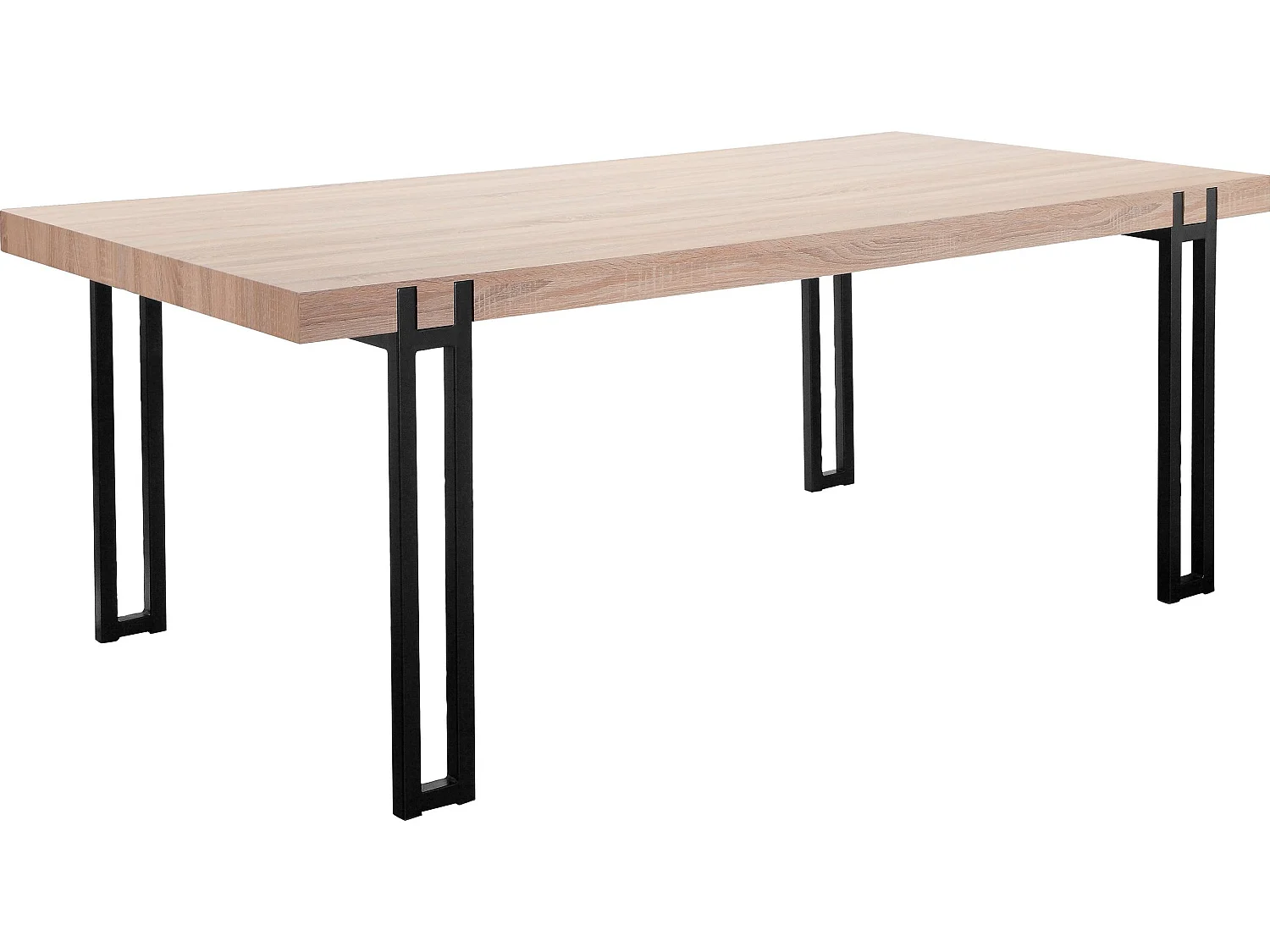 Eettafel 200x100 cm Wild Eiken