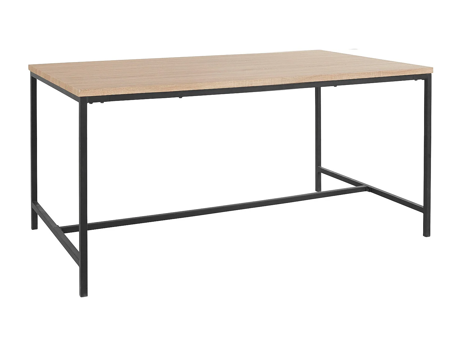 Kavi|Table à manger 160 cm Chêne Noir