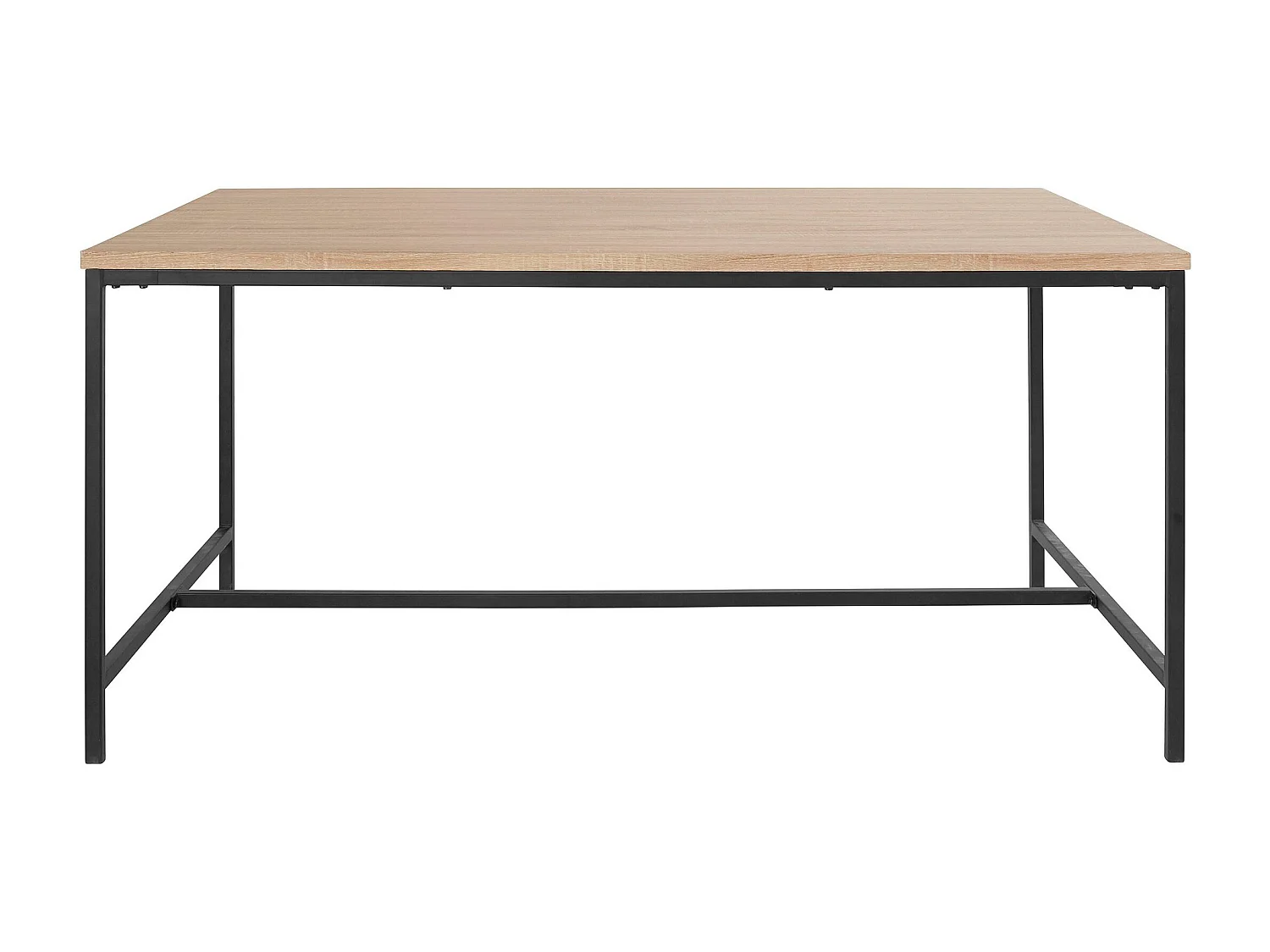 Kavi|Table à manger 160 cm Chêne Noir