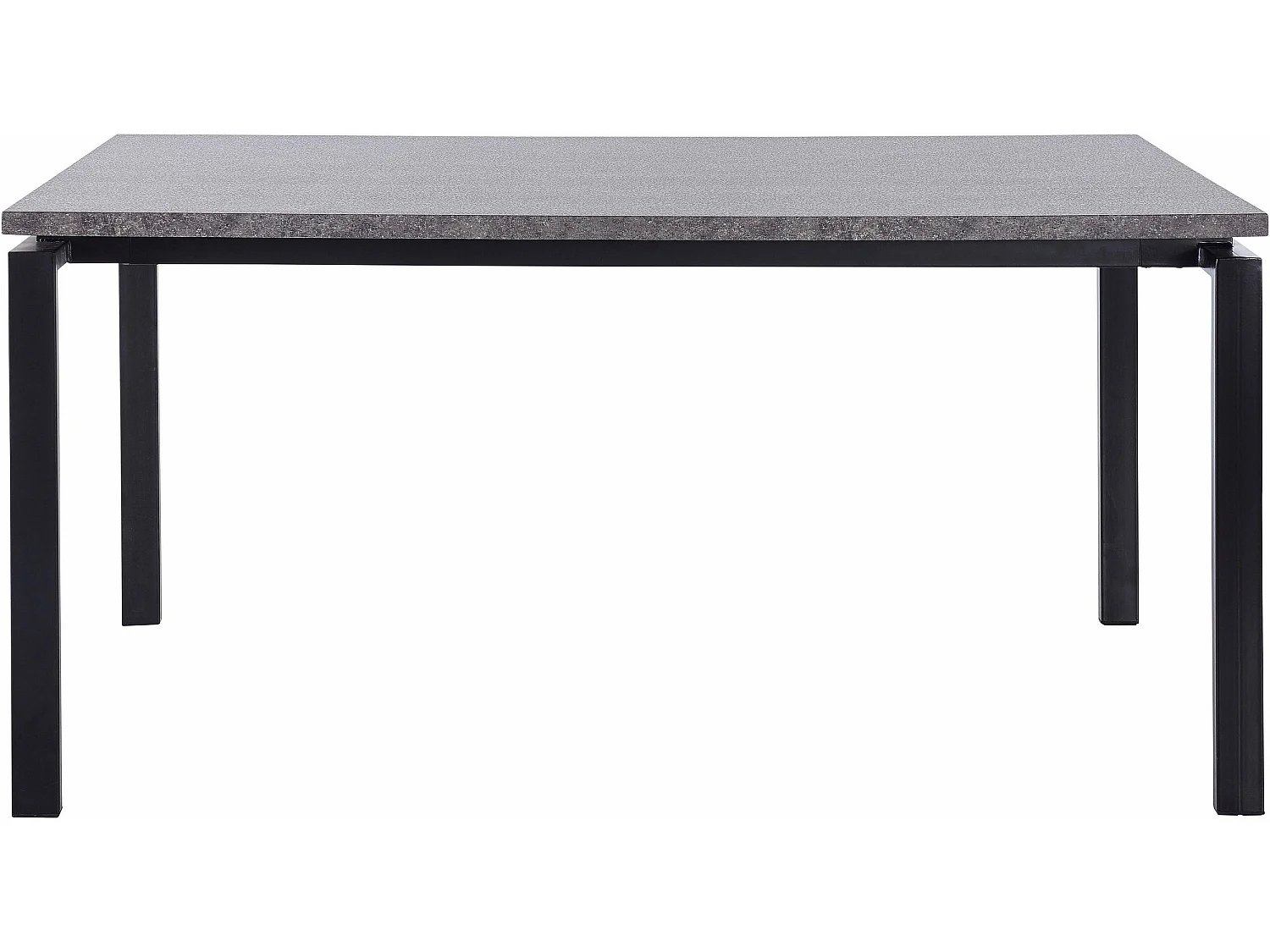 Sabine | Table de salle à manger 160 cm en aspect ciment