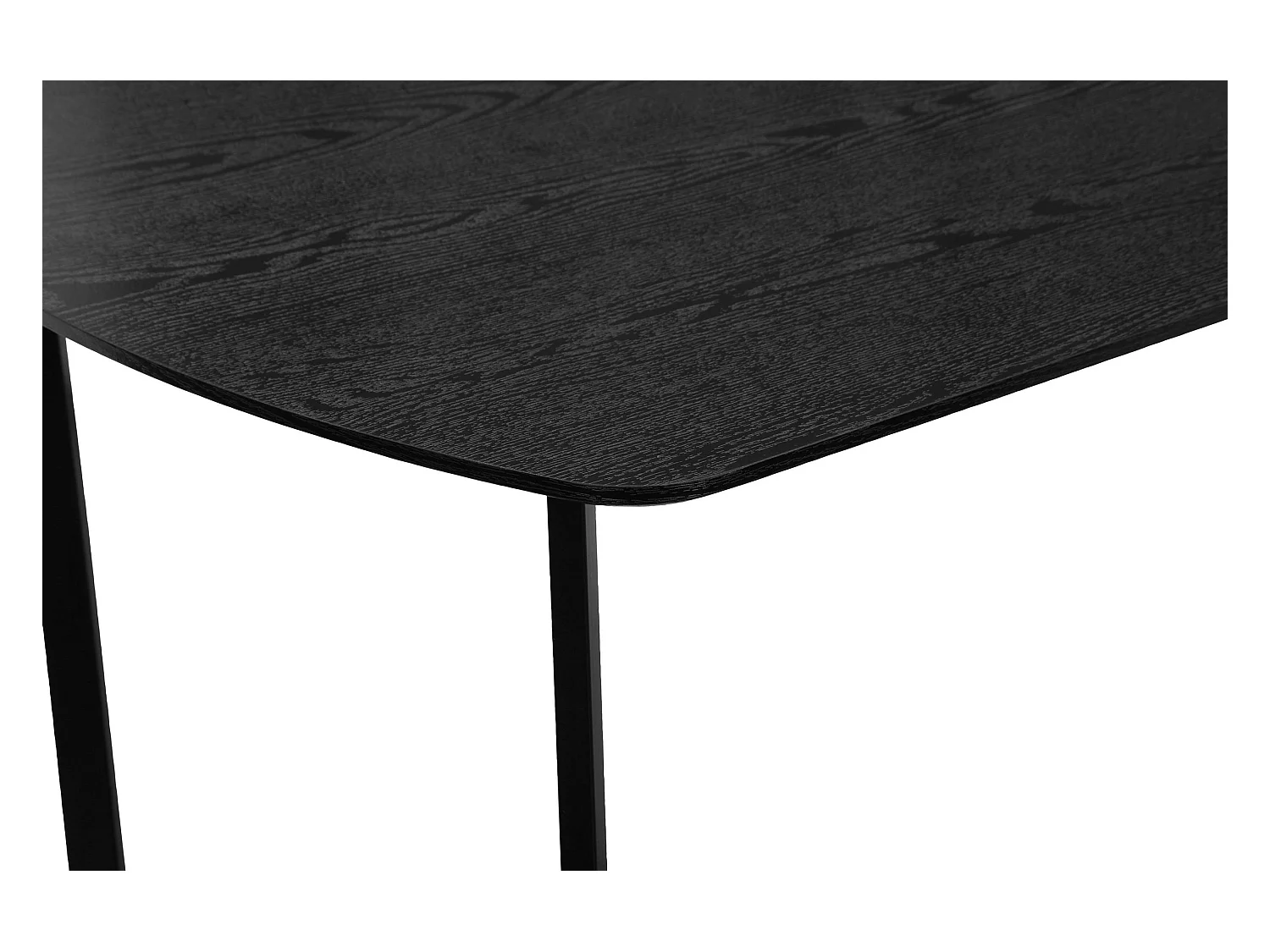 Levi|Table à manger 140 cm Noir