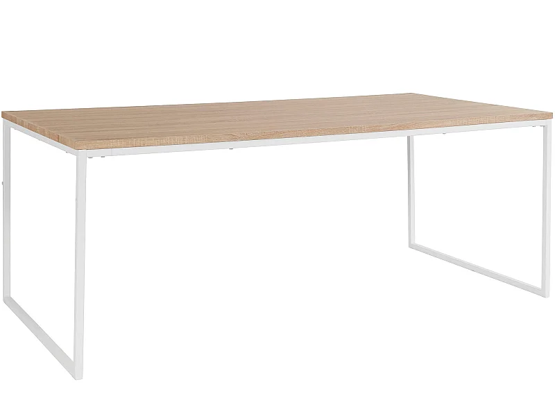 Mali | Mesa de Jantar 200 cm Carvalho Branco
