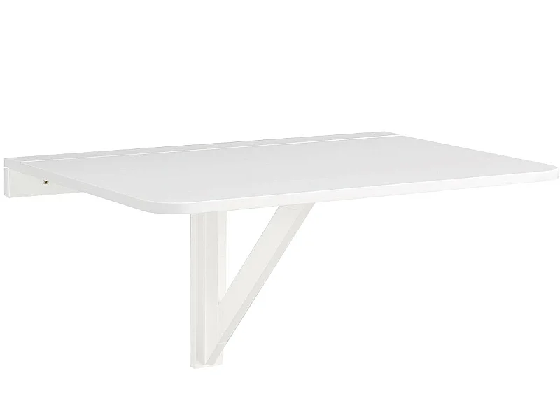 Trend | Mesa suspensa 80x60 cm 6 lugares em MDF Branco Pinho