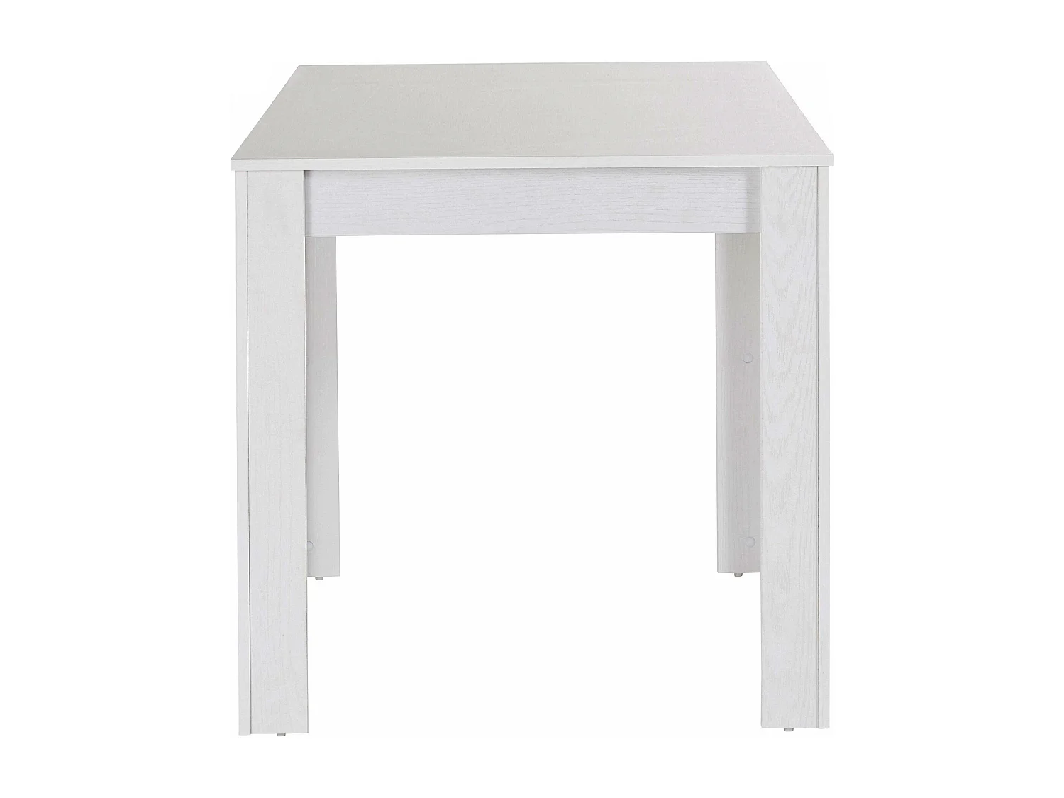 Lynn | Table de salle à manger 120x80 cm en MDF blanc