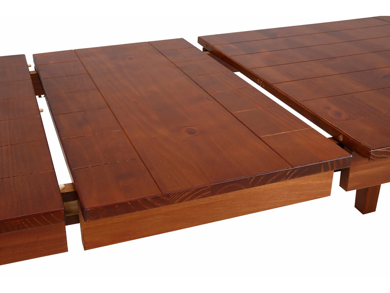 America | Mesa de Jantar 150 cm 4 lugares em Pinho Castanho