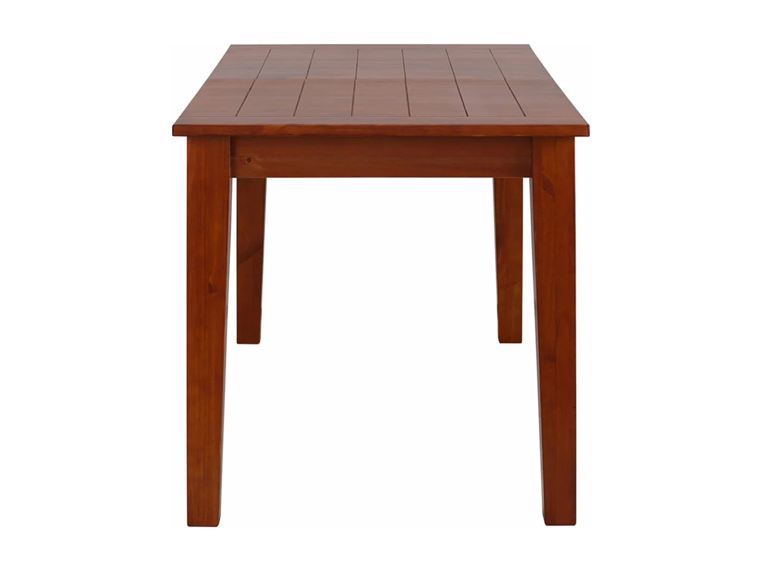 America | Mesa de Jantar 150 cm 4 lugares em Pinho Castanho