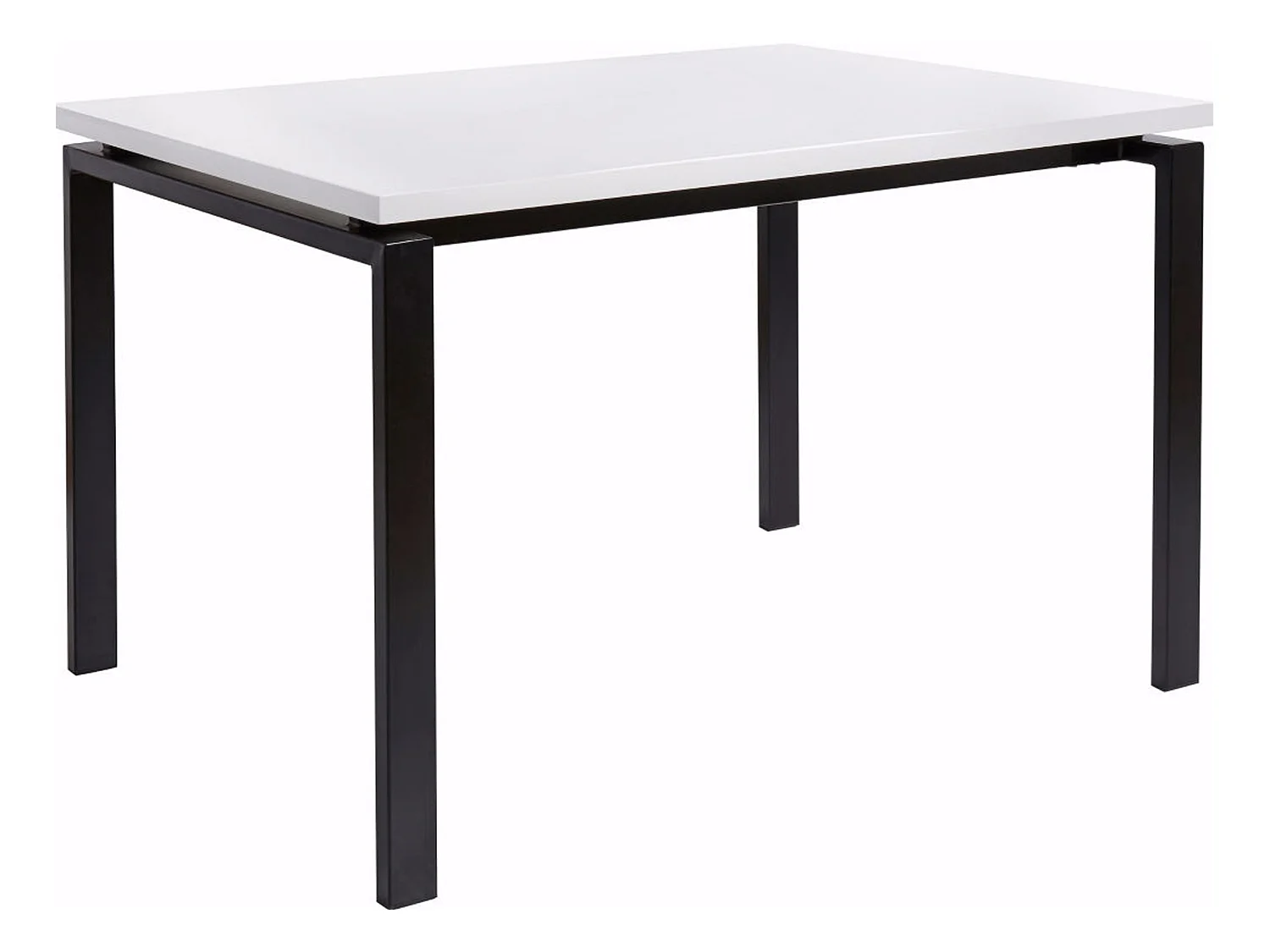 Sabine | Table de salle à manger 120x90 cm en blanc
