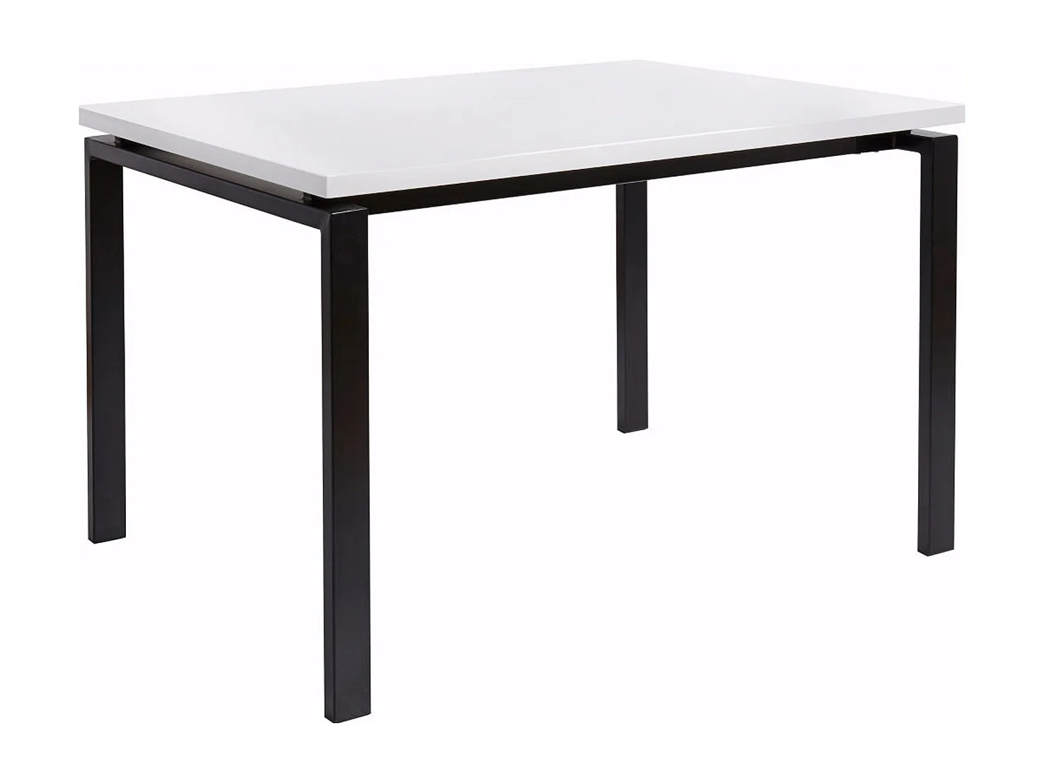 Sabine | Table de salle à manger 120x90 cm en blanc