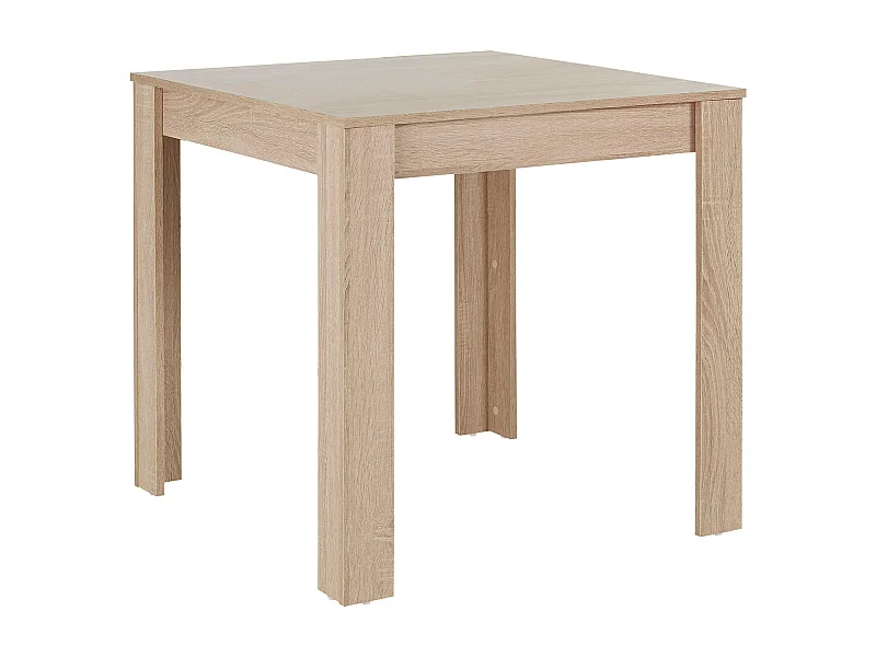 Lynn|Table à manger en effet chêne 4 personnes L80