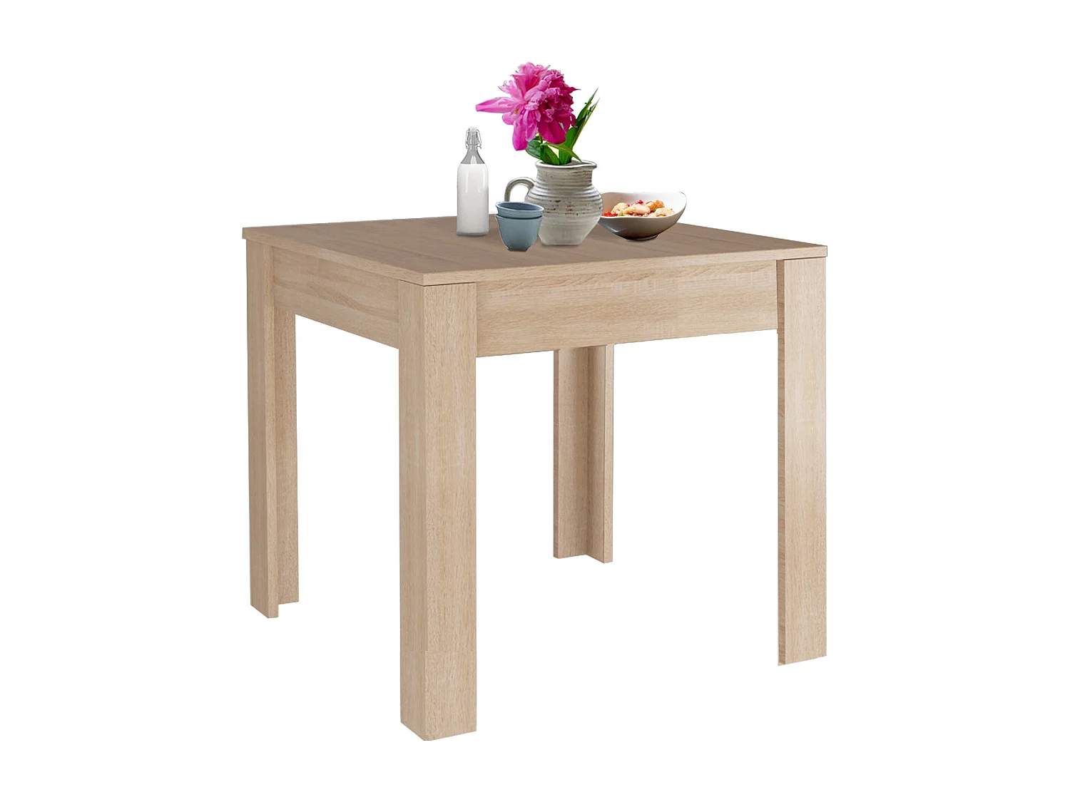 Lynn Tafel 80 Eiken 3 Deuren